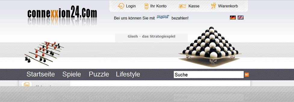 connexxion24.com - Onlineshop für hochwertige Brettspiele